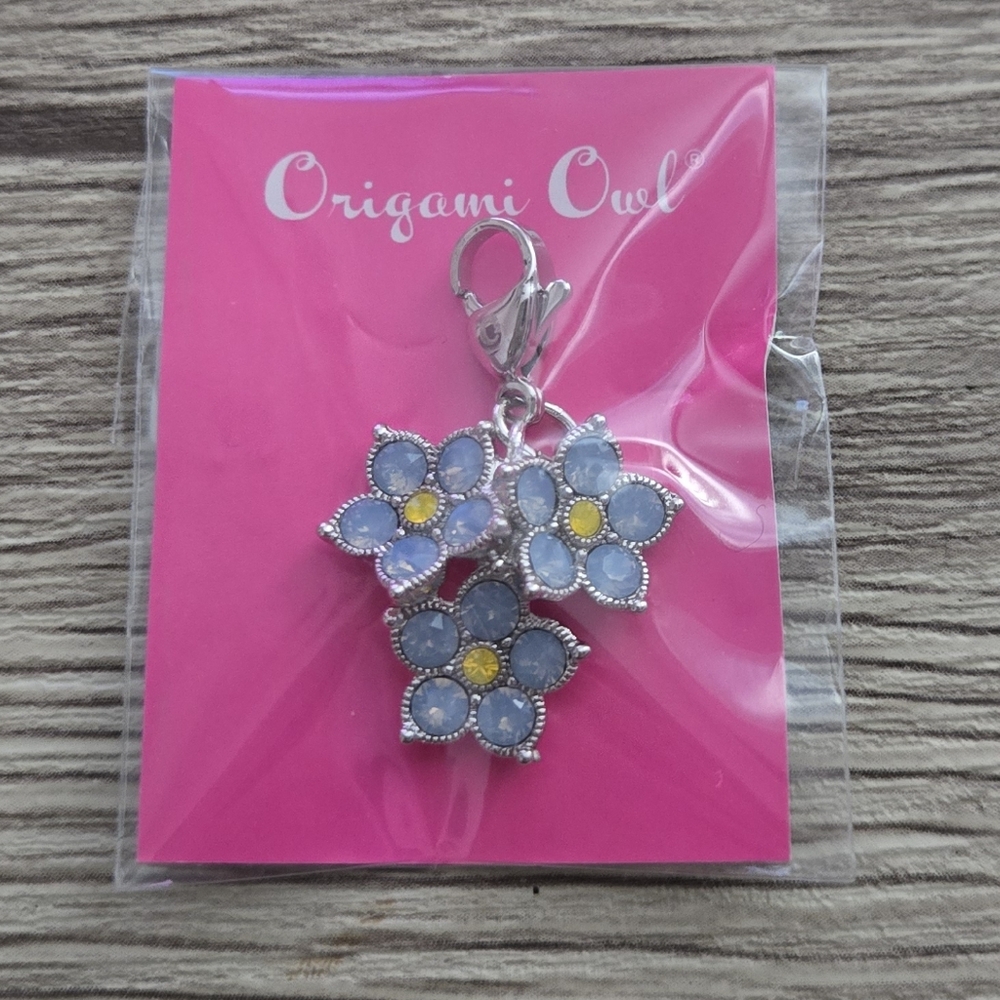 🦉Forget Me Not Dangle